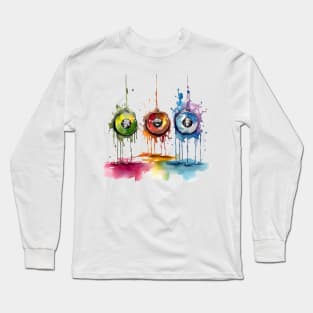 Triple CD Drip Long Sleeve T-Shirt